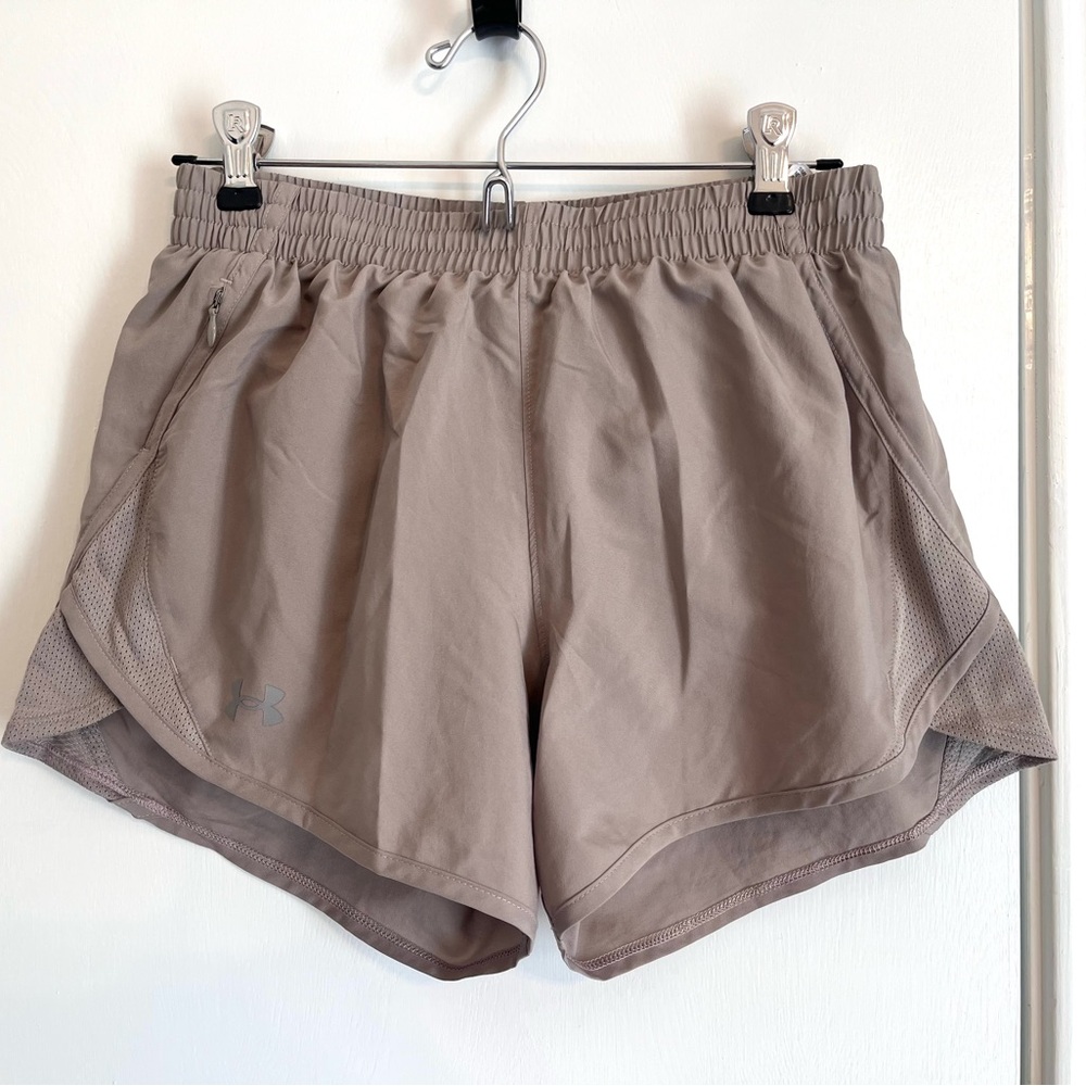 Under Armour Women's Beige Athletic Shorts